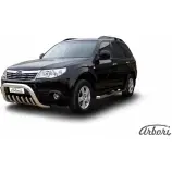 Кенгурятник низкий с защитой картера нержавеющая сталь Arbori FF1 5L ZLWWY 1437093419 afzdasf01 - Изображение 2
