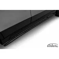 Защита порогов с изгибами черный цвет Arbori Suzuki SX4 (JY) 2 Кроссовер 1.6 AllGrip (AKK416) 116 л.с. 2013 – наст. время afzdassx41405b 3CM WG 16W3F9B