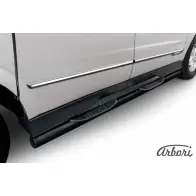 Защита порогов с проступями черный цвет Arbori 6 JE778Z 1437092750 VCK0O2T afzdasyas05b