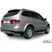 Защита заднего бампера двойная нержавеющая сталь Arbori CK2R2K 1437090979 afzdasyk14 Z98 3F0T