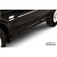 Защита порогов с изгибами черный цвет Arbori afzdatarp09b P7EBH YW7 5Y5 1437092351