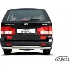 Защита заднего бампера двойная нержавеющая сталь Arbori afzdatarp10 Z 6RZW 1437090981 6NE8BO
