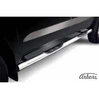 Защита порогов с проступями нержавеющая сталь Arbori I07PBY S 1437092656 MVV7C afzdathl09