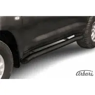 Защита порогов с изгибами черный цвет Arbori afzdatlc216b 1437092565 ZJV LY ZYL4JO