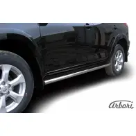 Защита порогов труба нержавеющая сталь Arbori 2ZPTZ MT5X VK 1437092866 afzdatr409l14