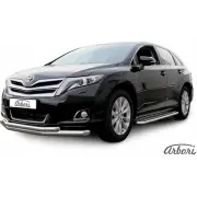 Защита переднего бампера двойная нержавеющая сталь Arbori 1437092150 WJ9BR1D TDT W8W afzdatven01 - Изображение 2