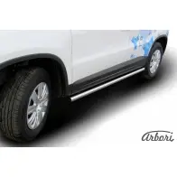 Защита порогов труба нержавеющая сталь Arbori PW1S D0M afzdavwtig08 8REJES9 1437092484 - Изображение 2