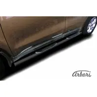 Защита порогов с проступями черный цвет Arbori D16T38 FPR JA1N azdaksp1604b 1437092712