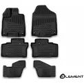 Коврики в салон полиуретан Element element3d1836210k MGKW4 Honda Pilot 3 (YF6) Кроссовер 3.5 AWD 284 л.с. 2015 – 2024 K 5ONY