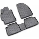 Коврики в салон полиуретан серые Element V 6NF1P VZIMV nlc4815211k Toyota Corolla (E150) 10 2006 – 2013