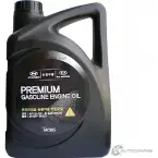 Моторное масло полусинтетическое Premium Gasoline SAE 5W-20, 4 л HYUNDAI/KIA 43745863 0510000421 I0N9M QJ