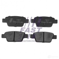 Тормозные колодки, комплект FAST 7CU PU ft29115 4337258