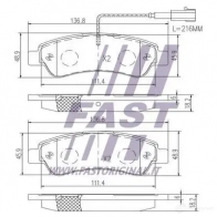 Тормозные колодки, комплект FAST TF WYCQ ft29098 4337247 - Изображение 2