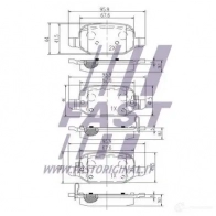 Тормозные колодки, комплект FAST ft29089 4337238 T TKO91 - Изображение 2