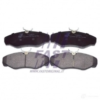 Тормозные колодки, комплект FAST ft29542 4337330 78B 25N - Изображение 1