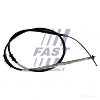 Трос ручника, стояночного тормоза FAST ft69217 Fiat Doblo (223) 1 Фургон 1.3 JTD 16V Multijet 84 л.с. 2006 – 2025 1X D6A