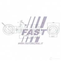 Пружина FAST 1424666237 ft12282 12KX B7 - Изображение 2