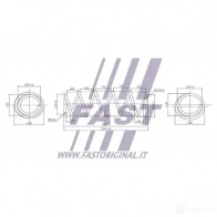 Пружина FAST 1437392278 4KCR5 Z ft12245k - Изображение 2