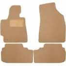 Коврики в салон текстиль бежевые акпп (5 мест) Klever klever04486022112kh R7X3R 2 4LYFU Toyota Highlander (XU40) 2 2007 – 2013