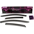 Дефлекторы окон накладные, комплект, акрил Vinguru D WIXO 1437114432 afv40705 U1GXS - Изображение 5