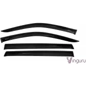 Дефлекторы окон накладные, комплект, акрил Vinguru 12OM CIV 3P14QC7 afv79614 1437114288