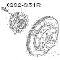 Ступица колеса FEBEST ICJFJP J 0282s51r 3822510 4056111056593 - Изображение 2