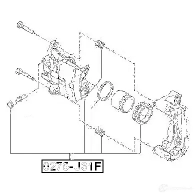 Ремкомплект суппорта FEBEST L2 WRRW6 4056111048666 0275j31f 3822405 - Изображение 2