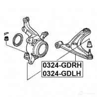 Рычаг FEBEST 4056111034089 FX JUS 3822816 0324gdrh - Изображение 2