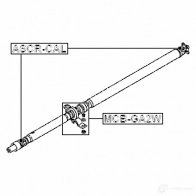 Карданный подшипник FEBEST mcbga2w 4056111109060 739467650 AQ8V J - Изображение 2