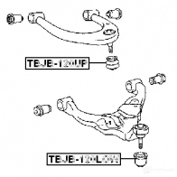 Ремкомплект шаровой опоры FEBEST tbjb120low 3829659 0 PTO445 4056111012223 - Изображение 2