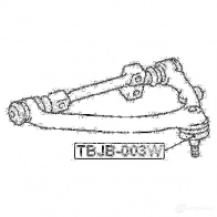 Ремкомплект шаровой опоры FEBEST tbjb003w OGLLXJ E 4056111006987 3829658 - Изображение 2