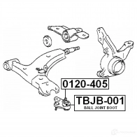 Ремкомплект шаровой опоры FEBEST tbjb001 3829656 4056111005775 7 IA4AP - Изображение 2