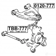 Ремкомплект шаровой опоры FEBEST tbb777 F1 S1S 4056111020709 3829653 - Изображение 2