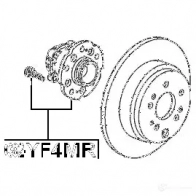 Ступица колеса FEBEST 3822931 N90J CJY 4056111055268 0382yf4mr - Изображение 2