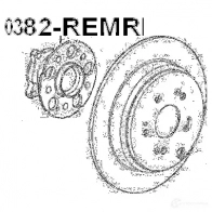 Ступица колеса FEBEST 9 GIVLP 4056111035055 0382remr 3822926 - Изображение 2