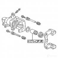 Поршень тормозного суппорта FEBEST 0376cf3r 1BJYJ HW 4056111078045 3822881 - Изображение 2