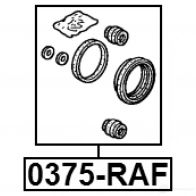 Ремкомплект суппорта FEBEST 4056111085692 V YY10D 3822872 0375raf - Изображение 2
