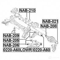 Шаровая опора FEBEST 4056111065489 0220a60lowr 3822078 5 WEEO9F - Изображение 2