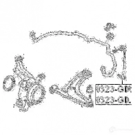 Стойка стабилизатора, тяга FEBEST J V4BVD8 4056111032337 0323gdfr 3822794 - Изображение 2