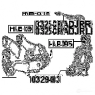Рычаг FEBEST 1436947209 0325crvadjrlh 2 G5TQ - Изображение 2