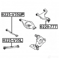Шаровая опора FEBEST 4056111031613 0220777 S ZCV5O 3822076 - Изображение 2