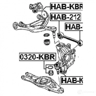 Шаровая опора FEBEST WI0D 6 0320kbr 1270591240 4056111084381 - Изображение 2