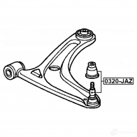 Шарнир независимой подвески / поворотного рычага FEBEST HI V1DS8 1440022862 0320-JAZ - Изображение 2