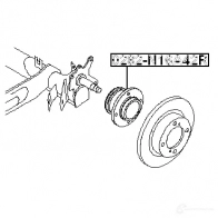 Ступица колеса FEBEST 95R I4C 4056111020648 0282n16a42r 3822496 - Изображение 2