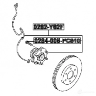 Шпилька колеса FEBEST 1424460721 0284005pcs10 BQDAWW F 4056111131474 - Изображение 2