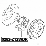 Ступица колеса FEBEST RXB D5Q 0282z12wdr 3822526 4056111115511 - Изображение 2