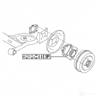 Ступица колеса FEBEST 4056111103266 3822524 T RI6XN 0282z11mr - Изображение 2