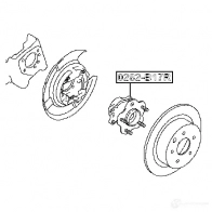 Ступица колеса FEBEST 67 Z4V2M 0282b17r 1436947662 - Изображение 2