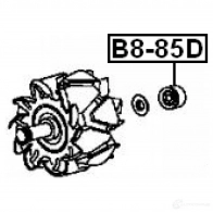 Подшипник FEBEST 3825689 b885d BE XDA 4056111052328 - Изображение 2