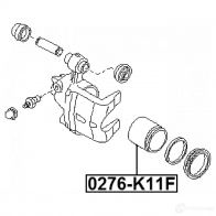 Поршень тормозного суппорта FEBEST 4056111086040 3822436 0276k11f Q IR20 - Изображение 2